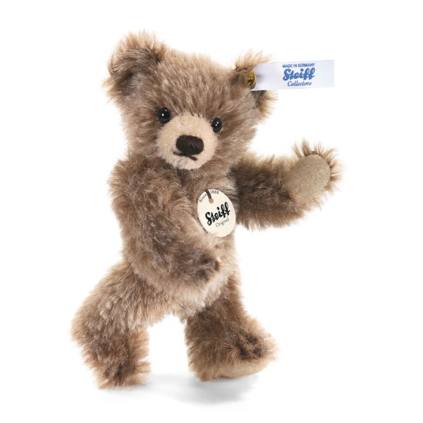 Steiff 040023 Mini Teddybär 10 cm Mohair braun gespitzt