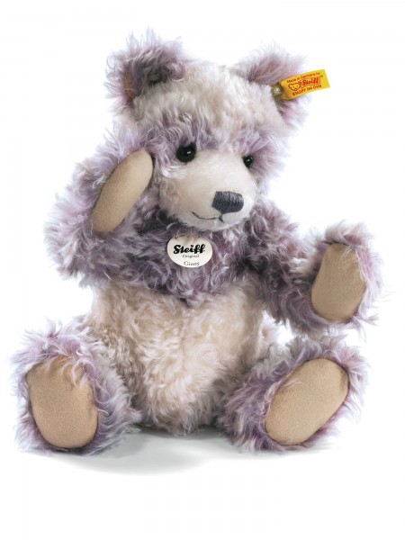 Steiff 027499 Ginny Teddybär 33 cm violett gespitzt
