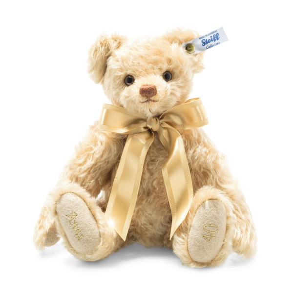 Steiff 001697 Teddybär zur Geburt / Jubiläumsteddybär 27 cm