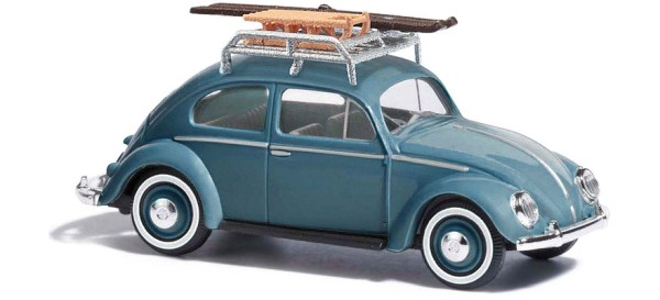 Busch 52911 VW Käfer mit Brezelfenster und Dachgepäckträger