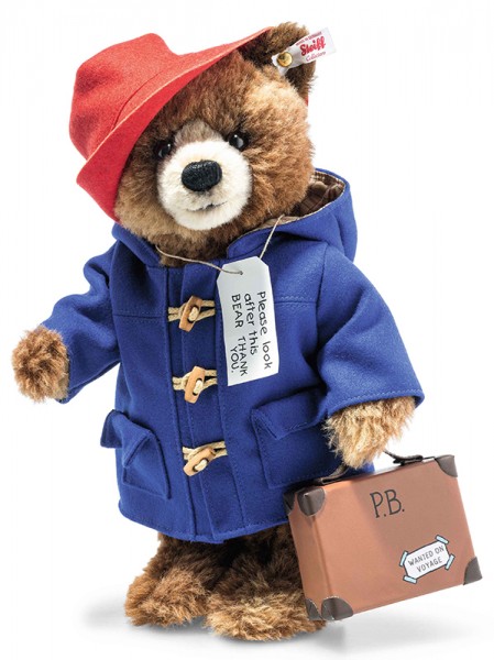 Steiff 690198 Paddington Bear™ 60 cm mit Hut und Mantel incl Geschenkverpackung 