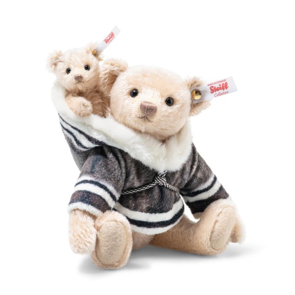 Steiff 007569 Mama Teddybär mit Baby