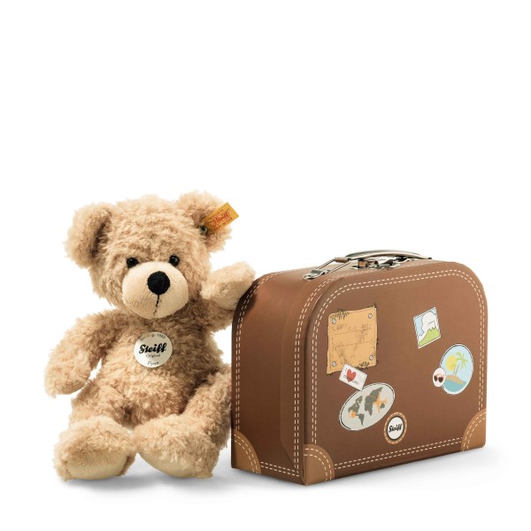 Steiff 111471 Fynn Teddybär 28 cm im Koffer