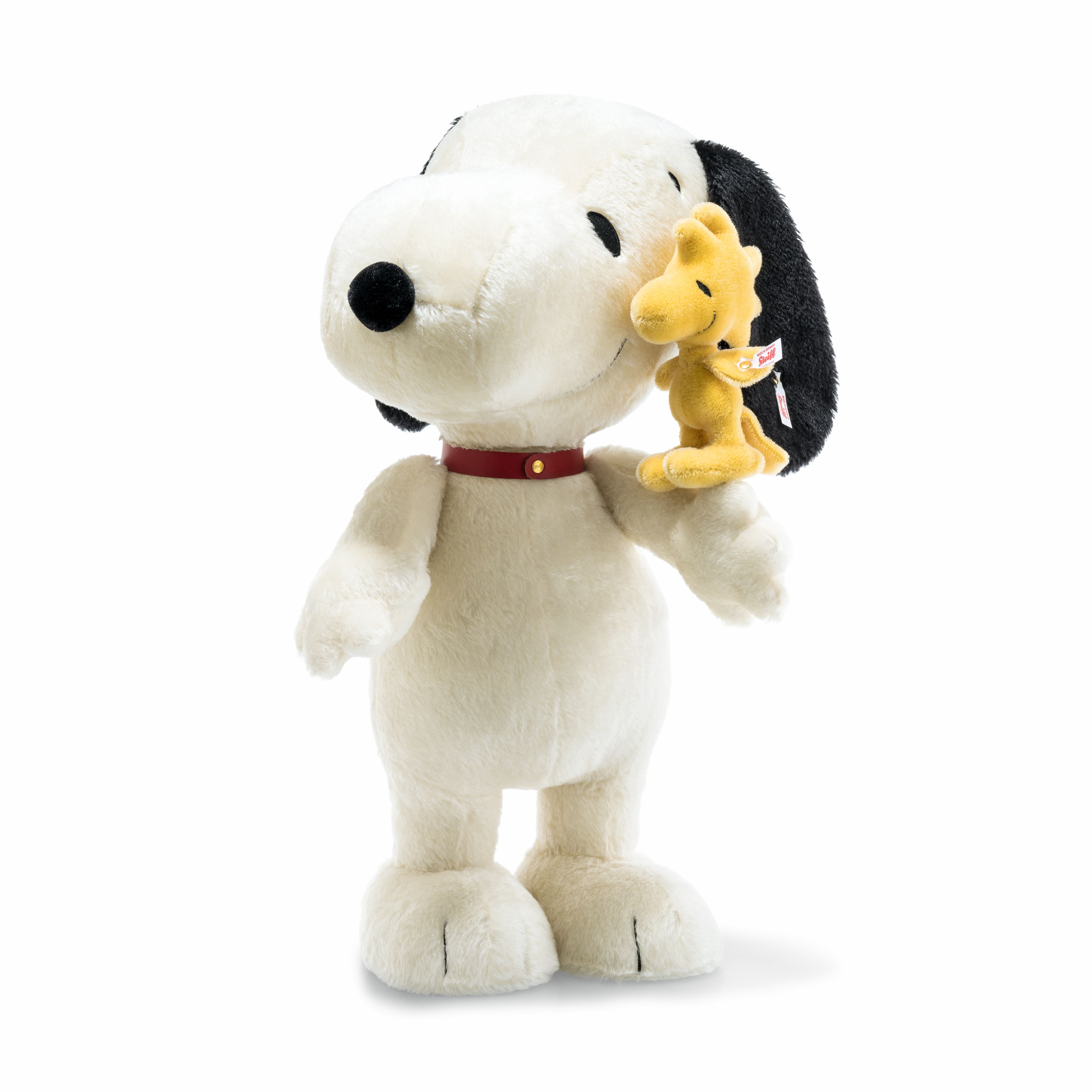 Sammelobjekt Kuschelige Plüschtier Hund Steiff Snoopy & Woodstock 29cm EAN 