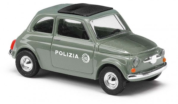 Busch 48730 Fiat 500 Polizia