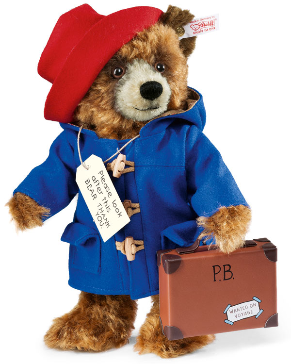 Steiff 690198 Paddington Bear™ 60 cm mit Hut und Mantel incl Geschenkverpackung 